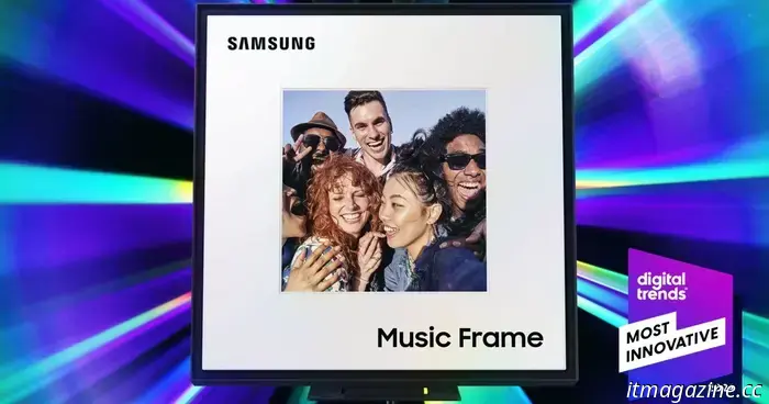 Take advantage of the $100 discount on the Samsung Music Frame smart speaker.