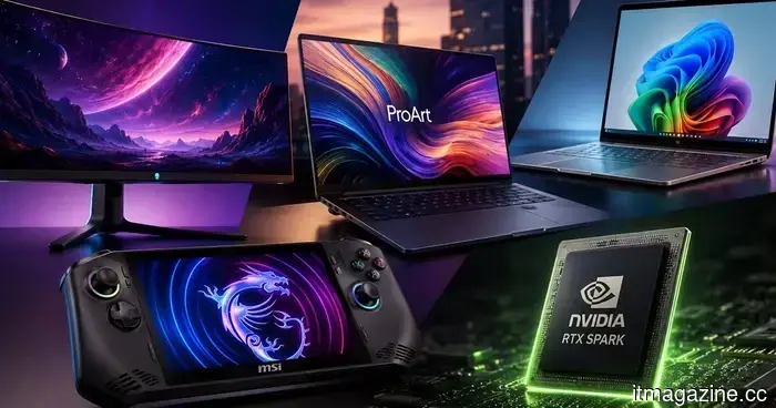 From handheld devices to monitors, these were the most significant transformations at Computex 2026.