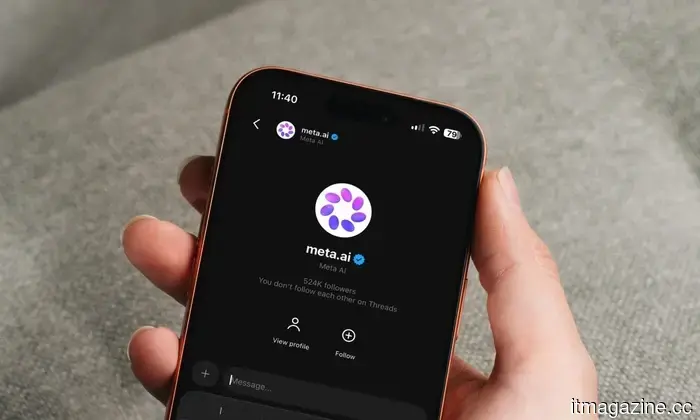 Meta AI se está trasladando a tus DMs de Threads, donde pertenecen las conversaciones incómodas con IA.