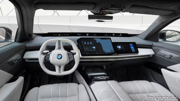 The facelifted BMW i7 introduces Gen6 battery cells from Rimac, offering a range of over 350 miles, and replaces Level 3 automation with a more affordable Symbiotic Drive.