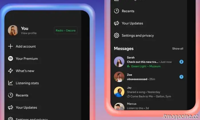 Spotify хочет, чтобы ваши друзья точно знали, что вы слушаете.