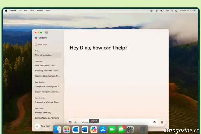 Apple è in ritardo per la rivoluzione Siri, quindi Microsoft ti porta Copilot per Mac