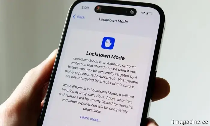 Apple reports that Lockdown Mode successfully prevented spyware attacks without any issues.