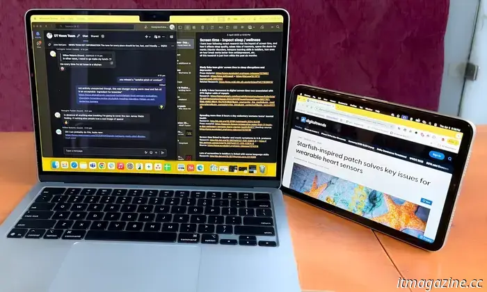 The iPad is the best external display I've used alongside a MacBook.