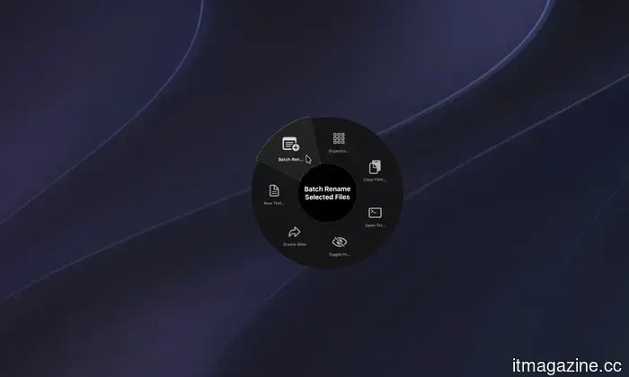 Dejé que el menú radial se apoderara de mi Mac, y nunca volveré atrás.