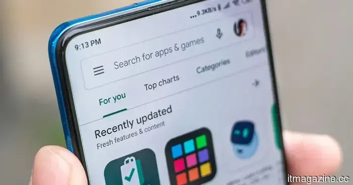 The practice of Android using background data is now included in the fine print of Google Play.