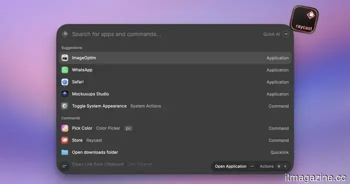 Questa nuova funzionalità di Raycast 2.0 mi sta facendo impazzire.
