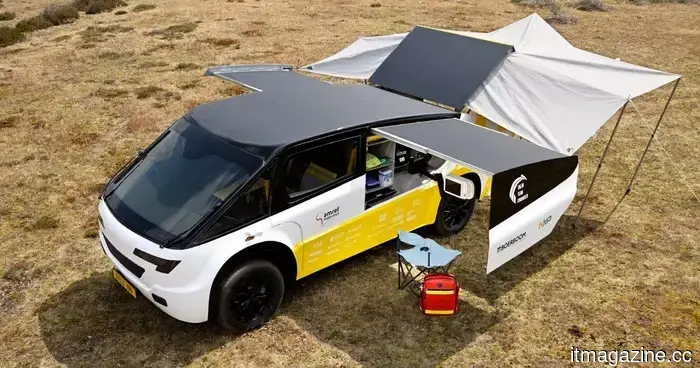 A solar-powered ambulance has successfully navigated 500 miles of challenging terrain.