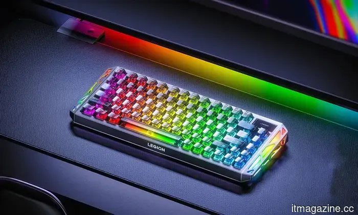 Lenovo's newest enhancements for stylish gaming setups include a metallic Hall effect keyboard and a 59g mouse.