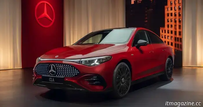 Mercedes-Benz CLA EV è una piccola auto che introduce grandi aggiornamenti tecnologici