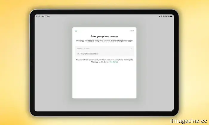 You will soon be able to access WhatsApp on your iPad without needing to use your iPhone.