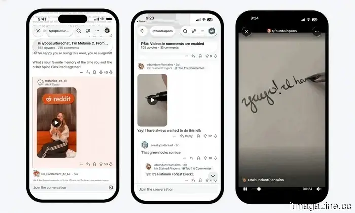 Los comentarios de Reddit están recibiendo respuestas en video, y podría ser más útil de lo que parece.