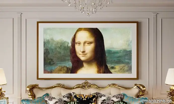 El nuevo CanvasTV de Hisense también funciona como arte de pared, y llegará a EE. UU.