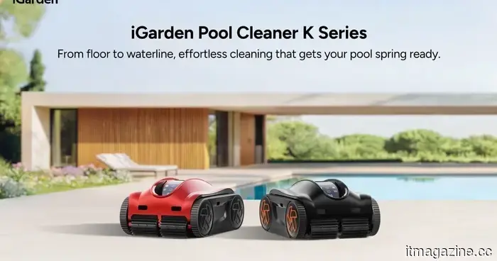 iGarden's Spring Promotions on its Robotic Pool Cleaner Series are Capturing Attention with Price Cuts Starting at $300.