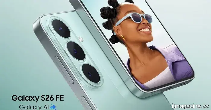 El Galaxy S26 FE es oficial, y Samsung aún no está revolucionando mucho las cosas.