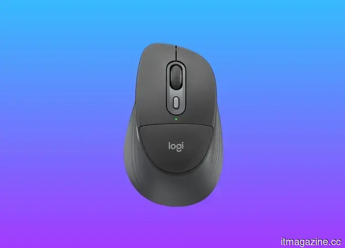 Logitech's latest office mouse and keyboard feature a small comfort enhancement that your wrist will appreciate.
