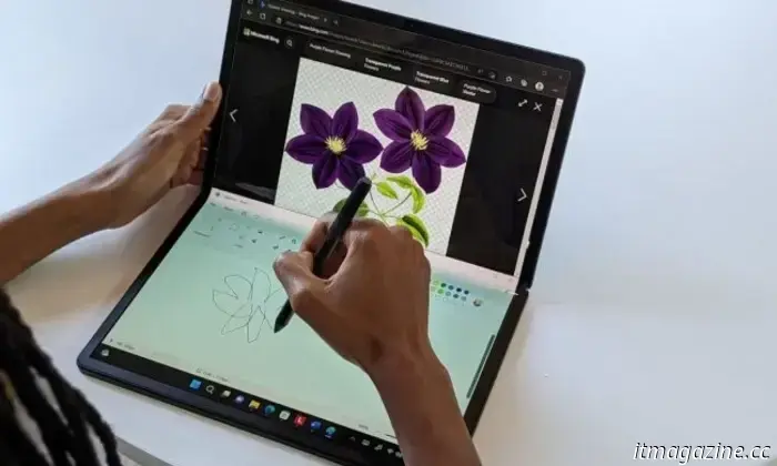 A laptop with a foldable screen designed to compete with the ThinkPad X1 Fold is expected to be released soon.