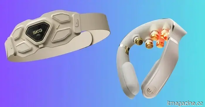 Two cordless massagers designed for those who spend long hours at their desks: Available at a discount for Prime Day.