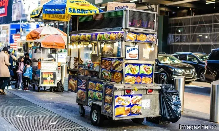 Los carritos de comida de Nueva York se están electrificando en una prueba de aire limpio.