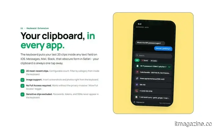 This clipboard app that works across devices resolves the copy-paste issues I frequently encounter on my Mac.