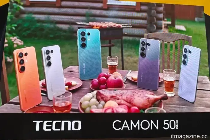 TECNO has introduced the CAMON 50 series with AI, IP69K water resistance, and 60x zoom.