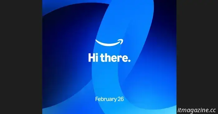 Приглашение на предстоящее мероприятие от Amazon - новая Alexa с искусственным интеллектом