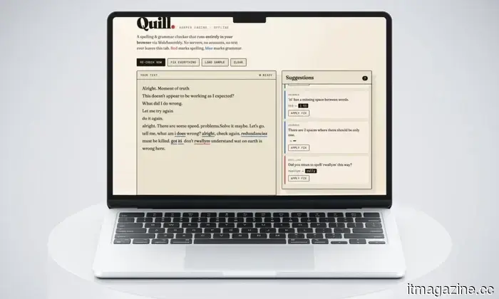 I created an offline alternative to Grammarly and transformed it into a Mac application without any programming.