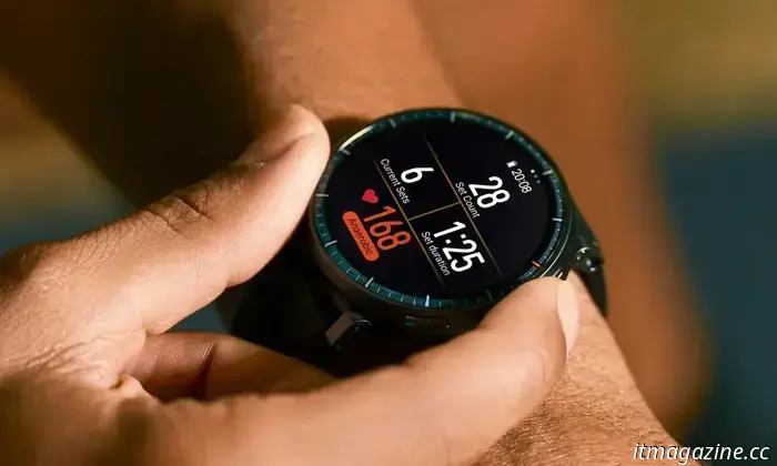 Questo nuovo smartwatch sportivo monitora i tuoi livelli di energia in tempo reale e ha un'autonomia fino a 25 giorni.