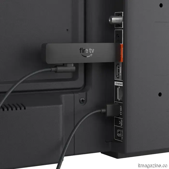 Amazon introduces its thinnest Fire TV Stick HD, which no longer requires a wall adapter.