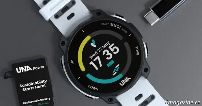 Repairable smartwatch moves closer to competing with the Apple Watch Ultra.