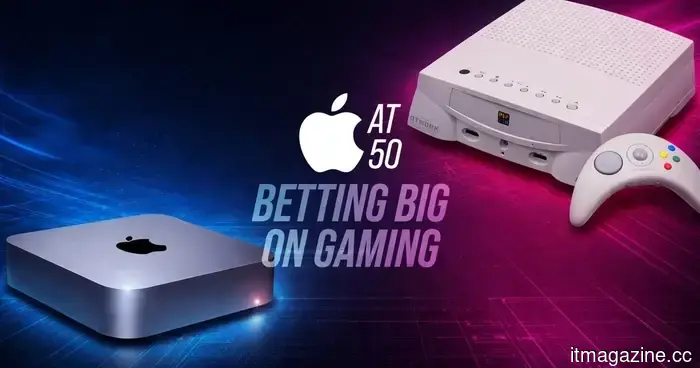 Apple a los 50: El Pippin fue un fracaso en 1996, pero estoy listo para la audaz apuesta de Apple en los juegos en 2026.