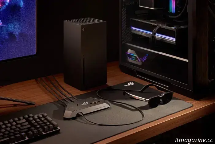 Xreal delivers an incredibly fast 240Hz display right in front of you with the ROG R1 AR glasses.