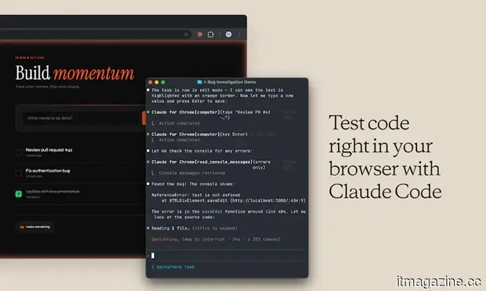 Claude Code now has the ability to browse the web without needing to open Chrome.