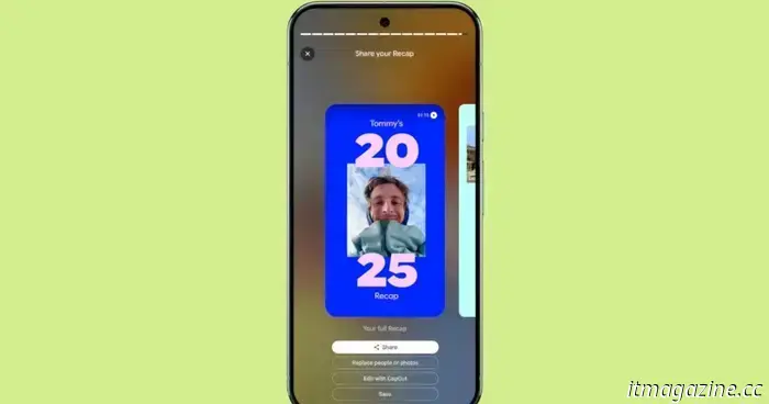 Обзор Google Фото уже здесь, и в выпуске 2025 года появился счётчик нарциссизма.