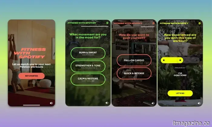 Spotify aims to serve as your fitness coach by offering guided workout sessions.