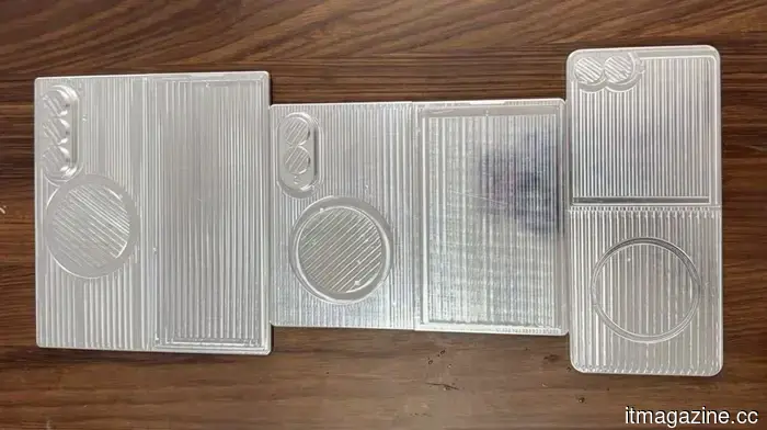 A Samsung leak indicates that its forthcoming wide foldable phone will stand out prominently amid a multitude of devices.