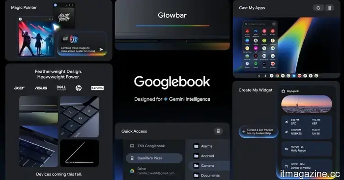 Puede que no lo desees necesariamente, pero una avalancha de Googlebooks está llegando de las principales marcas.