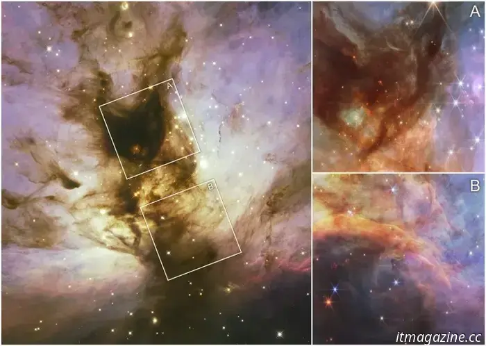 The James Webb Space Telescope captures a breathtaking image of the enchanting Flame Nebula.