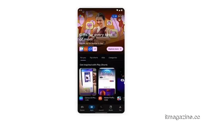 Google Play sta ottenendo anteprime di app in stile TikTok e ricerca potenziata dall'IA.