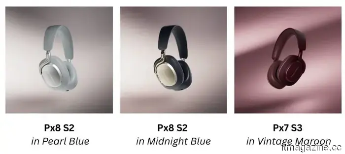 Bowers & Wilkins Px8 S2, Px7 S3, and Pi8 receive fresh colors just in time for summer.