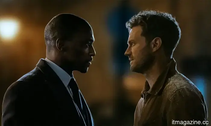 Apple TV's upcoming major release is "12 12 12," a heist thriller featuring Anthony Mackie and Jamie Dornan.