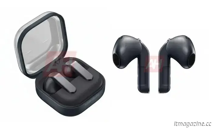 The Galaxy Buds 4 Pro, Samsung's response to the AirPods Pro, resemble the AirPods Pro closely.