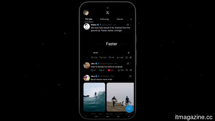 X completely restructured its Android app from the ground up, which took a year to complete.