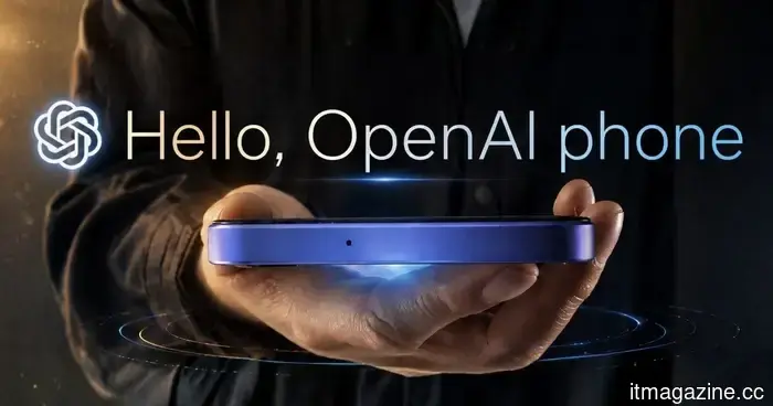 OpenAI may release its inaugural AI agent smartphone in 2027.