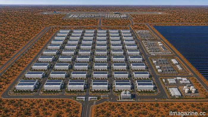 A gas-rich outback station may accommodate a $28 billion off-grid AI data center.
