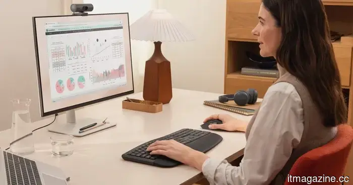 Il nuovo mouse e tastiera da ufficio di Logitech hanno un piccolo miglioramento del comfort che il tuo polso amerà.