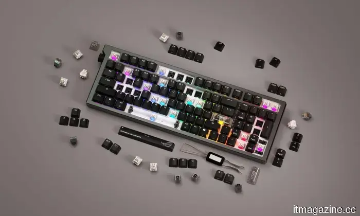The Asus Morph 96 Wireless provides a personalized keyboard experience without the need for a DIY project.