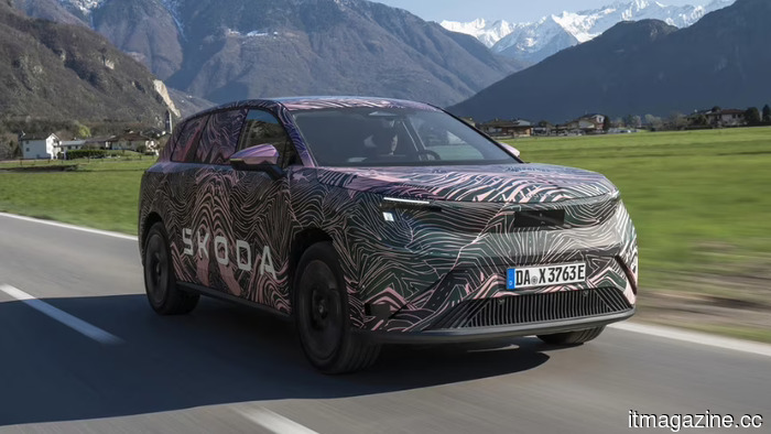 Peaq от Skoda — это семиместный электрический внедорожник, который стоит на тысячи дешевле Kia EV9.