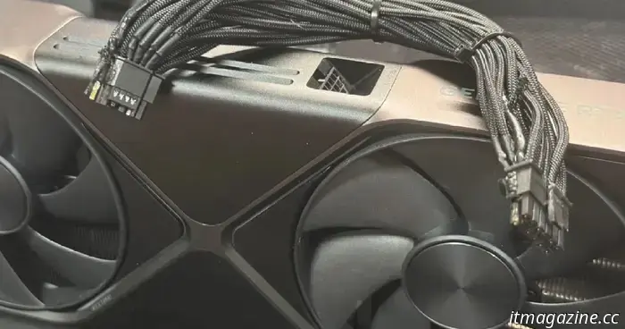 Nuovo cavo fuso porta in primo piano i vecchi problemi di progettazione Nvidia RTX 5090