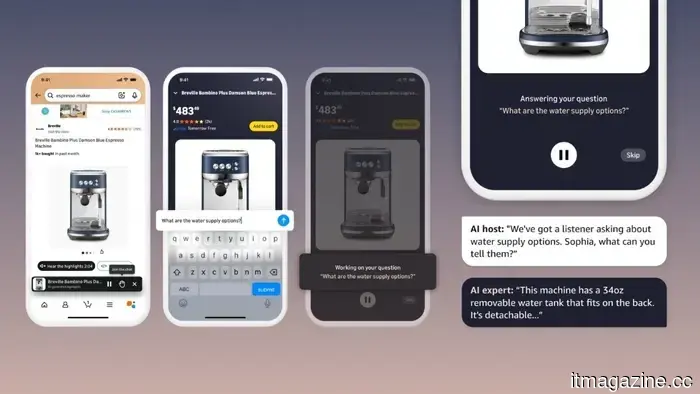 Amazon now allows you to engage in a genuine conversation with AI while browsing for products.